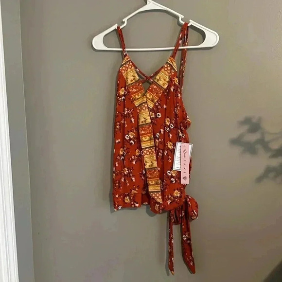 Crave Fame Women’s ' Floral-Print Tank Top - Picture 2 of 7